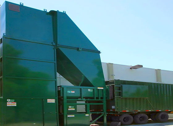 Utilize custom designed bulk removal systems